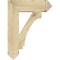 Ekena Millwork Imperial Arts & Crafts Rough Sawn Bracket, Douglas Fir, 6"W x 24"D x 32"H BKT06X24X32IMP03RDF - alternate 2
